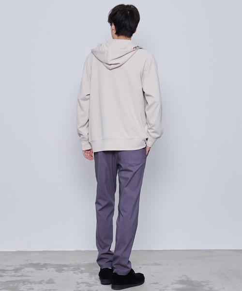 「Arnold Palmer」 ジップアップパーカー S ベージュ レディース_画像10
