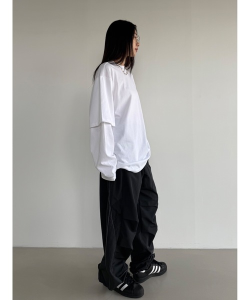 「Didot.showroom」 長袖カットソー FREE ホワイト レディース_画像8