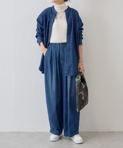 「BEARDSLEY」 ジーンズズボン下 S 青味 レディース