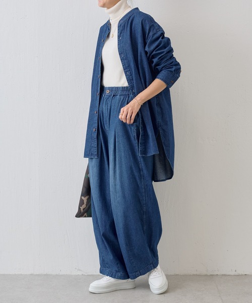 「BEARDSLEY」 ジーンズズボン下 S 青味 レディース