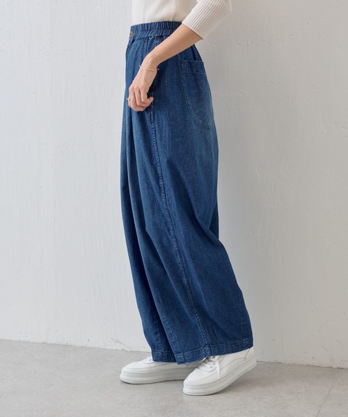 「BEARDSLEY」 ジーンズズボン下 S 青味 レディース
