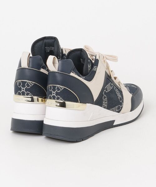 MICHAEL KORS ブラック ハイカットスニーカー MICHAEL KORS（マイケルコース） ハイカットスニーカー - ネイビー