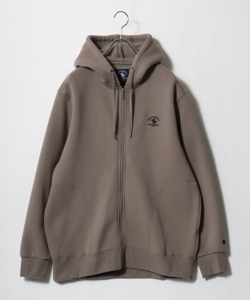 「Santa Barbara Polo & Racquet Club」 ジップアップパーカー M ネイビー レディース_画像4