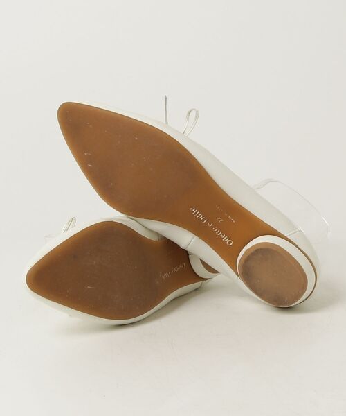「ODETTE E ODILE」 シューズ 22cm ホワイト レディース_画像3