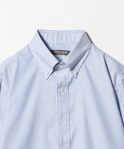 「A DAY IN THE LIFE UNITED ARROWS」 長袖シャツ 40cm ライトブルー メンズ_画像4