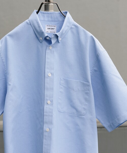 「FREAK'S STORE」 半袖シャツ LARGE ブルー メンズ_画像3