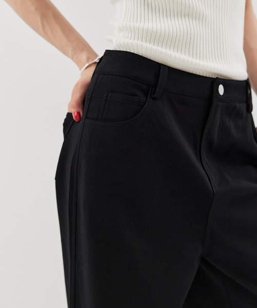 「HANNE」 パンツ M グレー レディース_画像3