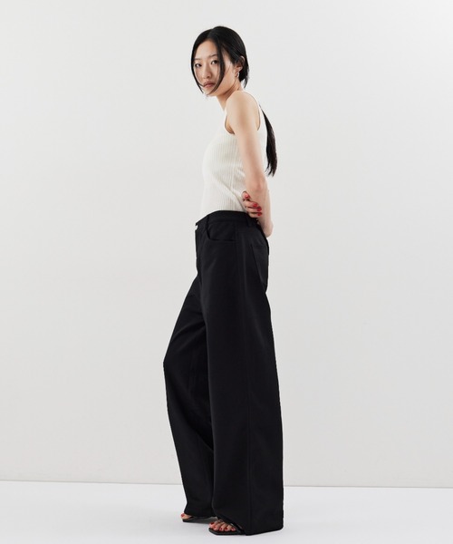 「HANNE」 パンツ M グレー レディース_画像6
