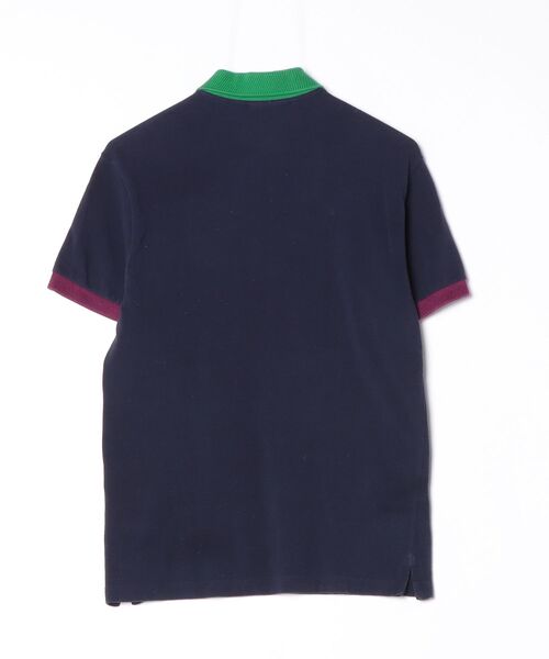 「LACOSTE」 半袖ポロシャツ 3 ネイビー レディース_画像2
