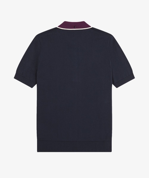 FRED PERRY（フレッドペリー） ポロシャツ 半袖 Cable Knit Shirt