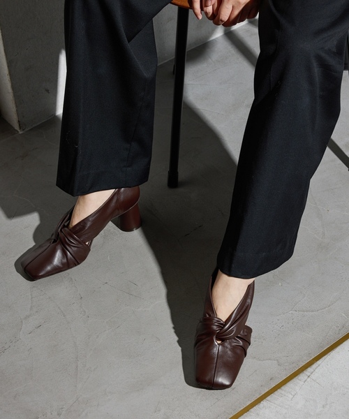「GRISE」 パンプス 23.5cm ブラウン レディース_画像3