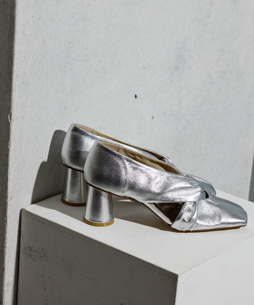 「GRISE」 パンプス 23.5cm ブラウン レディース_画像6