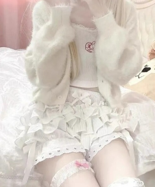 gossip!ロサンゼルス パンツ 「Y2Kガーリー」ティアードバルーン
