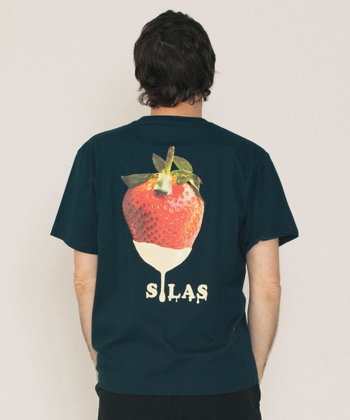 「SILAS」 半袖Tシャツ M ホワイト メンズ_画像4