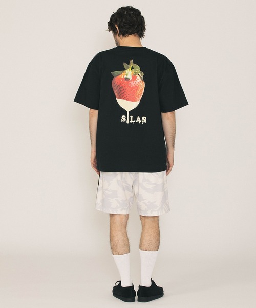 「SILAS」 半袖Tシャツ M ホワイト メンズ_画像9