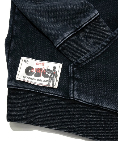 「go slow caravan」 ジップアップパーカー X-LARGE ブラック系その他2 メンズ_画像7
