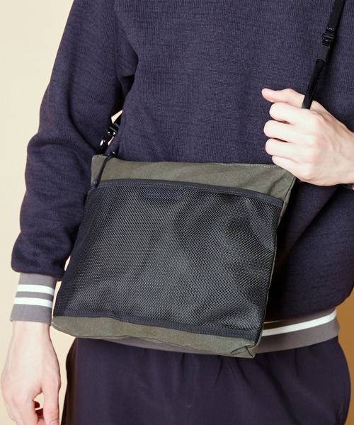 ★▽みつ△★ ハンドメイドショルダーバッグ サコッシュ M83 BURLAP OUTFITTER（バーラップアウトフィッター） ショルダーバッグ