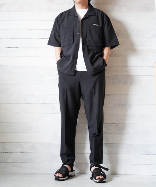ブラウス シャツ /WILD THINGS/S/S CAMP SHIRT レディース メンズ WILD THINGS ブラウス シャツ /WILD THINGS/S/S CAMP SHIRT