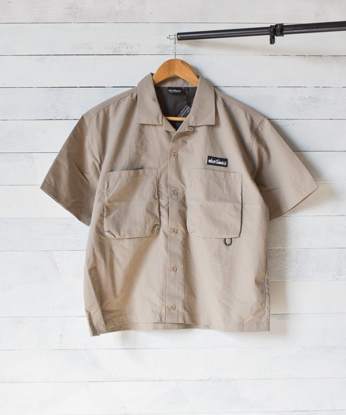 ブラウス シャツ /WILD THINGS/S/S CAMP SHIRT レディース メンズ WILD THINGS ブラウス シャツ /WILD THINGS/S/S CAMP SHIRT