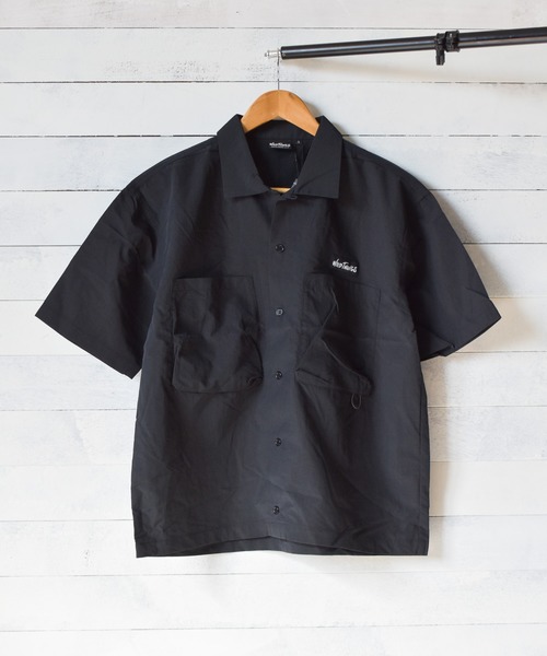 ブラウス シャツ /WILD THINGS/S/S CAMP SHIRT レディース メンズ WILD THINGS ブラウス シャツ /WILD THINGS/S/S CAMP SHIRT