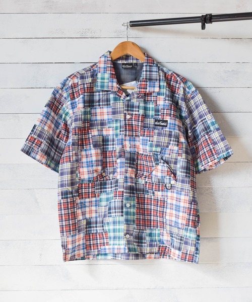 WILD THINGS ブラウス シャツ /WILD THINGS/S/S CAMP SHIRT