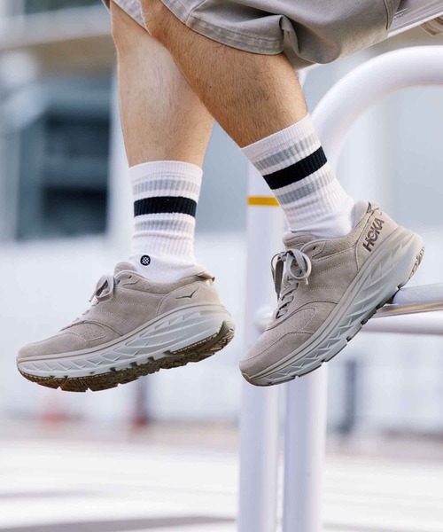 hoka one one bondi l suede
