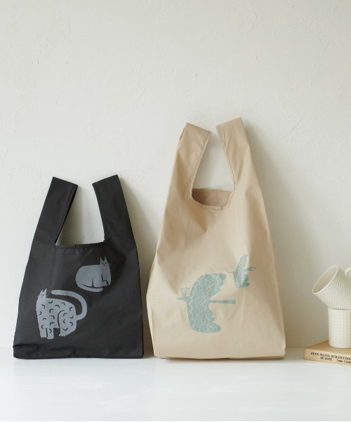 392 plus m エコバッグ TC square bag MINI : ZOZOTOWN Yahoo!店