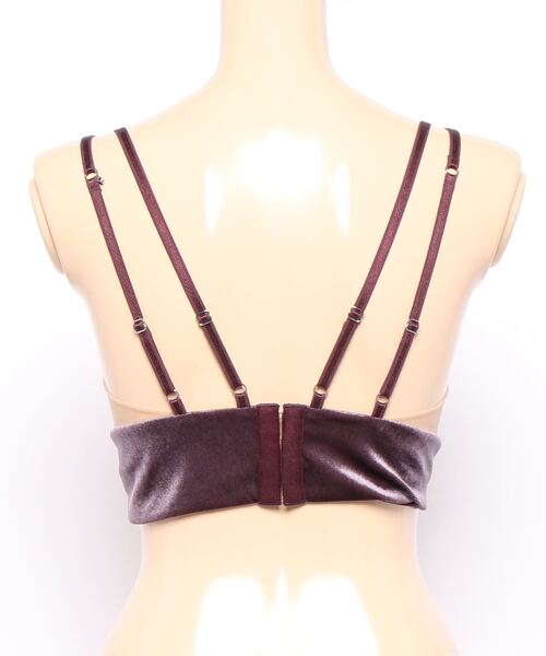 ANNEBRA（アンブラ） ブラジャー Velvet2 レース×ベロアブラレット