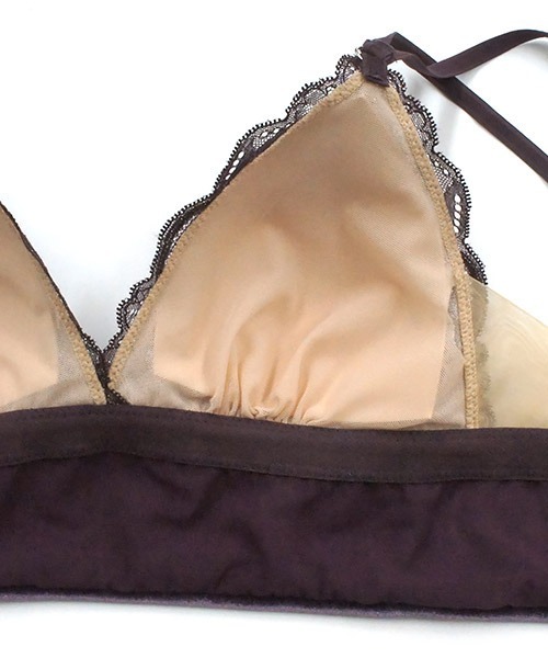 ANNEBRA（アンブラ） ブラジャー Velvet2 レース×ベロアブラレット