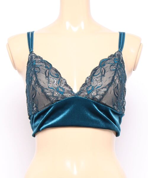 ANNEBRA（アンブラ） ブラジャー Velvet2 レース×ベロアブラレット
