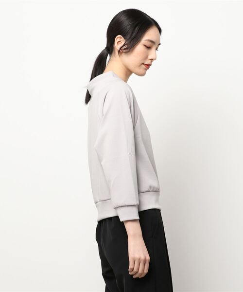 tシャツ フード風９分袖カットソープルオーバー レディース フード風9分袖カットソープルオーバー - 12Twelve Agenda