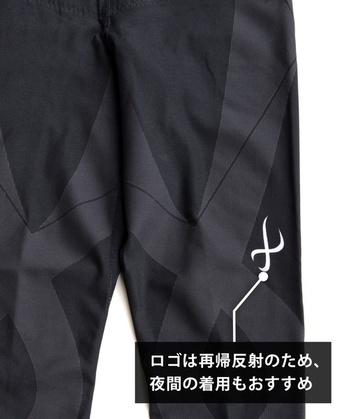 uvカット レギンス スパッツ レディース　スポーツタイツ　ジェネレーターモデル　クール レディースの画像