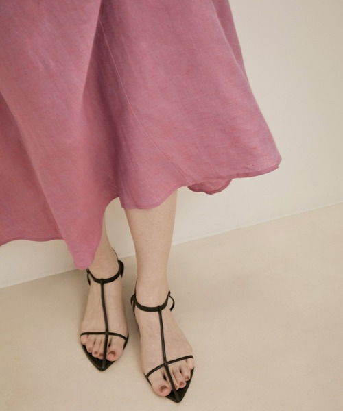 アダムエロペ✨ピンクキャミワンピース SALON adam et rope'（サロン アダム エ ロペ） ワンピース 「WEB限定