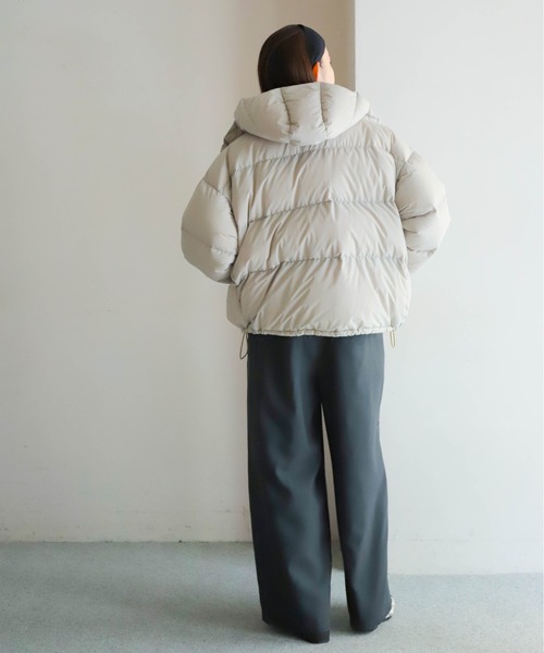 最終セール　NOMBRE IMPAIR ダウンコート カムデンタウン-膝丈-ダウンコート グースダウン95％ 582919