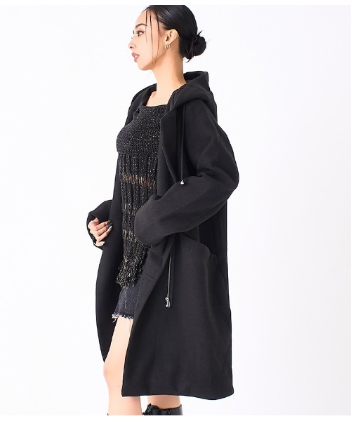 LATINA（ラティーナ） トレンチコート コート ウールタッチフーディー