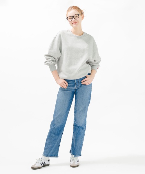 LEVI'S 別注RIBCAGE STRAIGHTハイウエスト ストレートデニム Levi's ジーンズ デニム デニムパンツ 「ZOZO限定」Levi's