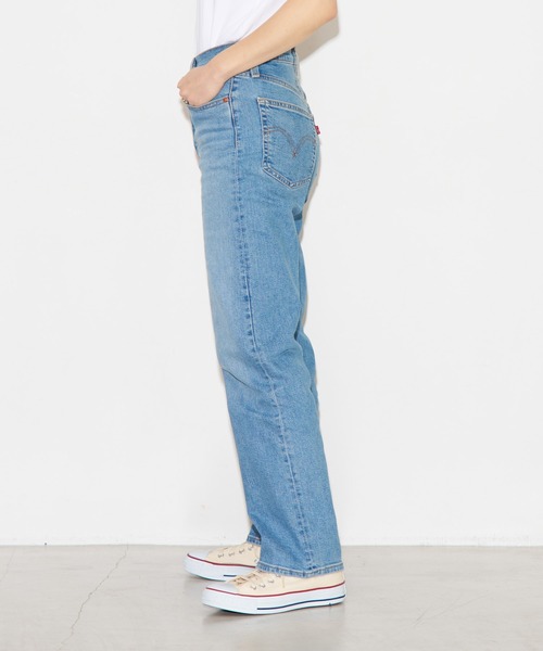 LEVI'S 別注RIBCAGE STRAIGHTハイウエスト ストレートデニム Levi's ジーンズ デニム デニムパンツ 「ZOZO限定」Levi's