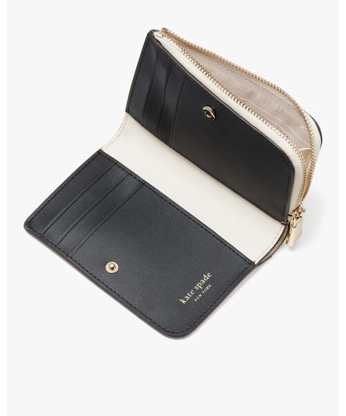 kate spade NEW YORK 財布 アヴァ カラーブロックド ジップ バイ