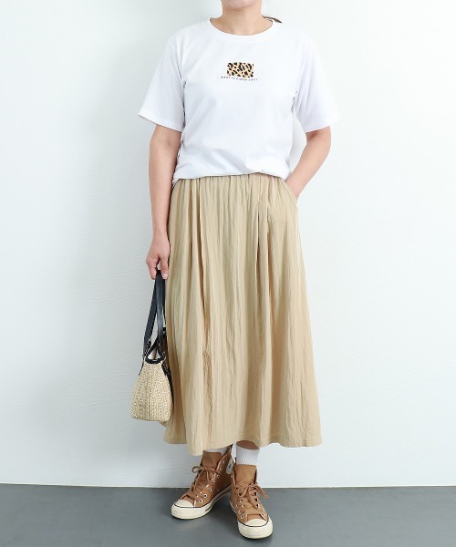 miniministore スカート 薄手ロングスカート ハイウエスト 韓国