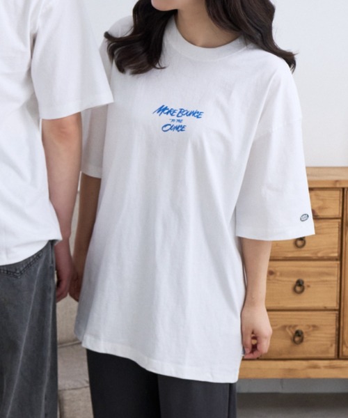 Ada. tシャツ 「DISCUS×PEPSI」バックプリント ルーズ 半袖T メンズ