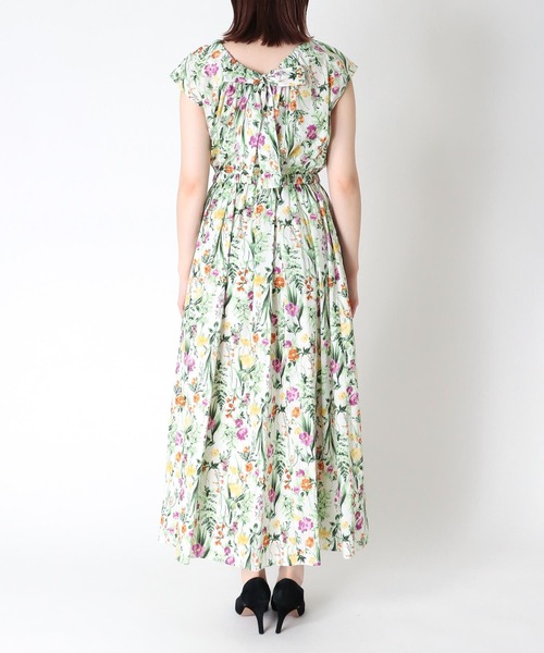   フローラル ワンピース sheer floral one-piece – BUNNY APARTMENT
