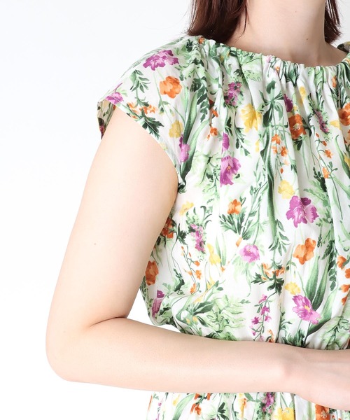   フローラル ワンピース sheer floral one-piece – BUNNY APARTMENT