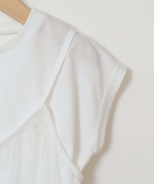 チュールキャミワンピース付きTシャツ a.v.v tシャツ 「140-150」「2点セット」チュールキャミワンピ