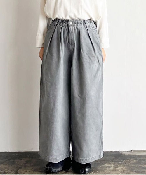 パンツ HARVESTY/BLACK DENIM CIRCUS BAGGY GRY HARVESTY ジーンズ デニム デニムパンツ HARVESTY/ハーベスティ