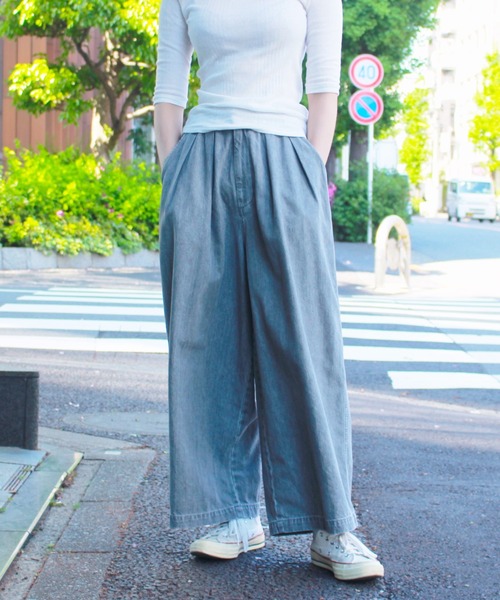 パンツ HARVESTY/BLACK DENIM CIRCUS BAGGY GRY HARVESTY ジーンズ デニム デニムパンツ / ハーベスティ BLACK