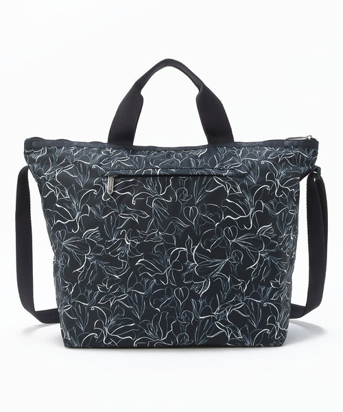 LeSportsac トートバッグ DELUXE EASY CARRY TOTE スケッチ