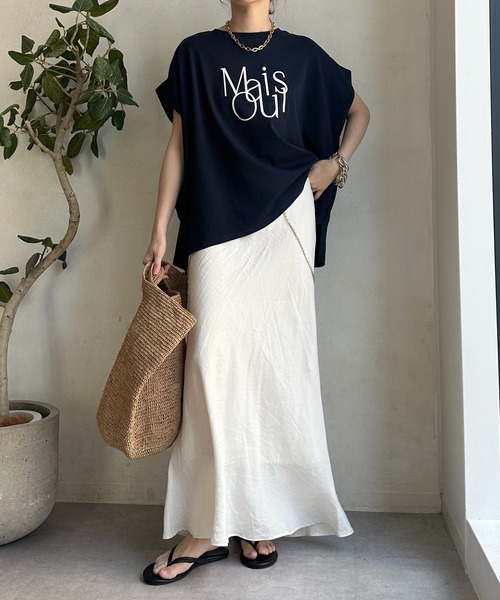 DouDou（ドゥドゥ） tシャツ 半袖 「WEB限定」ロゴミックスフロッキー