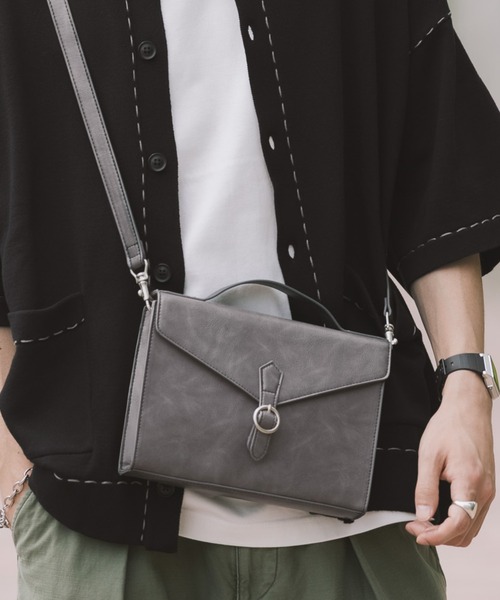 美品✨アニエスベー レザー 2way ショルダーバッグ ハンドバッグ