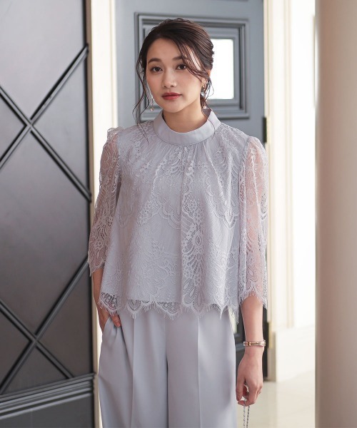 Jolie et パンツドレス 「結婚式・パーティードレス」レース