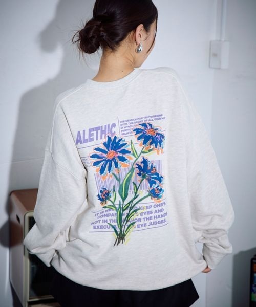 トレーナー/スウェット G.V.G.V. - G.V.G.V. ORIENTAL FLORAL JAQUARD TOP G.V.G.V. ORIENTAL FLORAL JAQUARD TOP トレーナー/スウェット